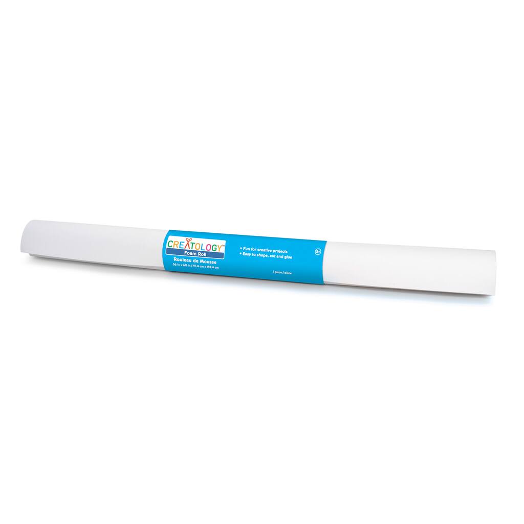Find The White Foam Roll By Creatology At Michaels